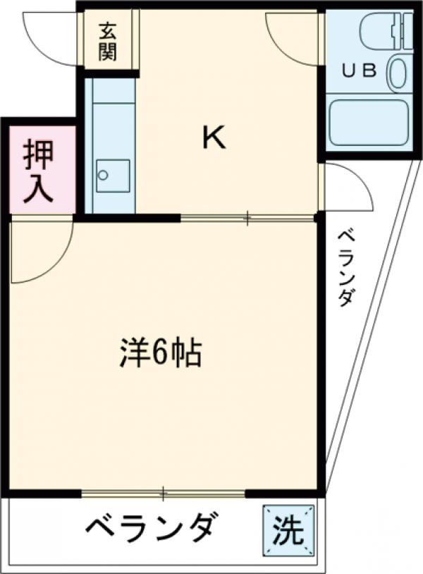 葵ハイツの間取り