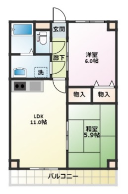 メゾン・ドゥ・セピアⅢの間取り