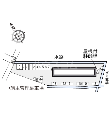 14/17 駐車場