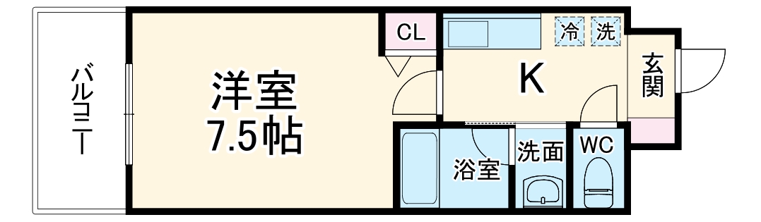 CITY SPIRE 名古屋本陣の間取り