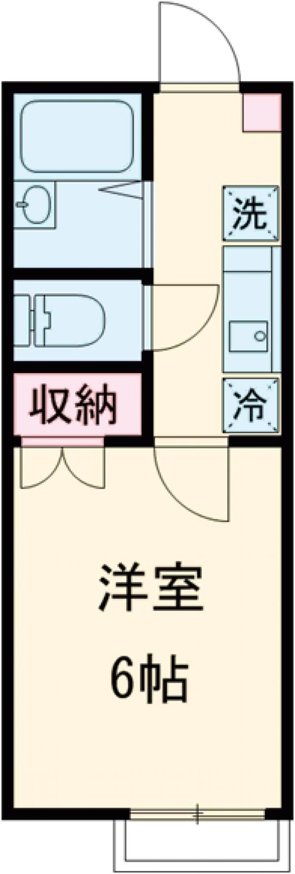 リューデスハイムⅢの間取り