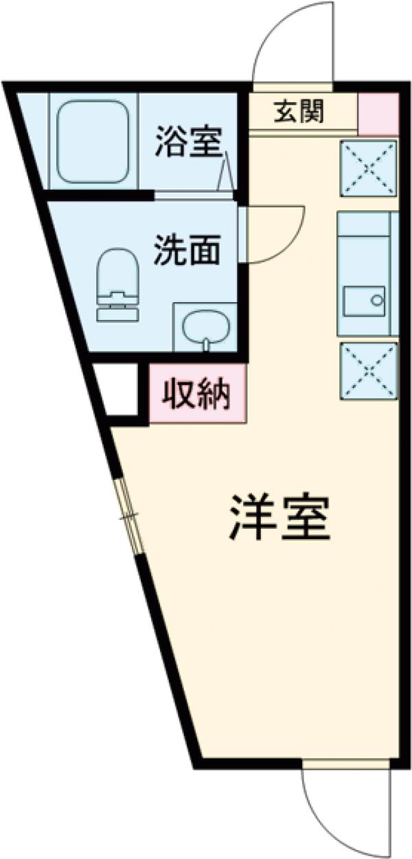 レピュア雪谷レジデンスの間取り