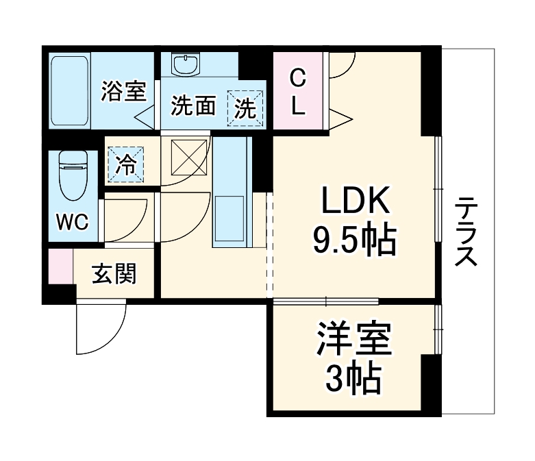 D-sereno志木幸町の間取り