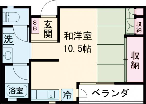 モンガル96の間取り