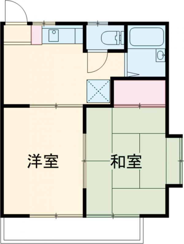ヴィラ金森の間取り
