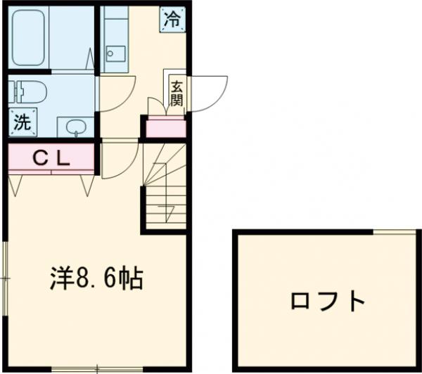 トレスコーマ2ndの間取り