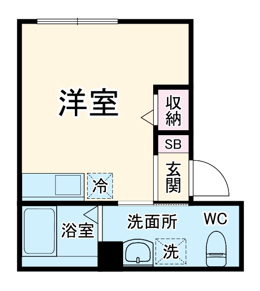 ラフィーネ石川町の間取り