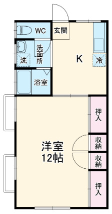 田浦グリーンベースの間取り