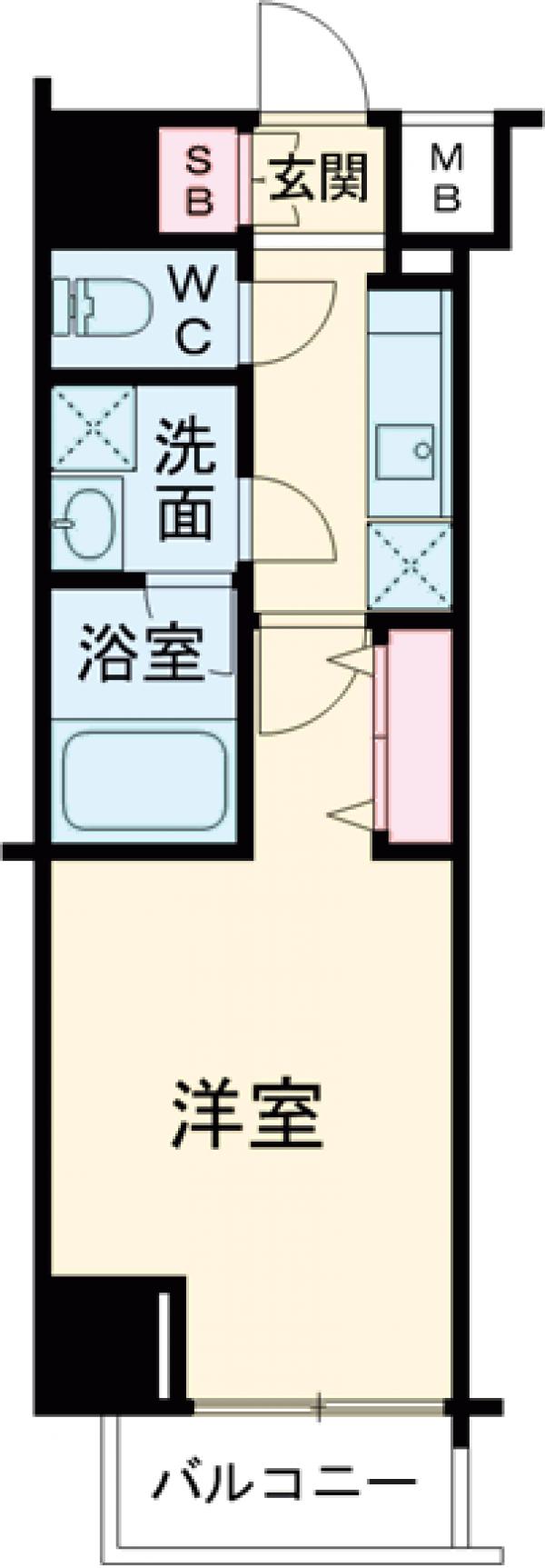 マキシヴ高島平の間取り