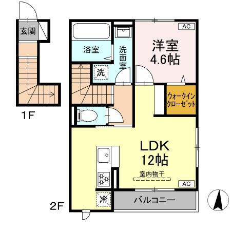 クロレの間取り