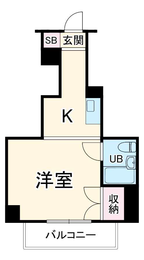 レジデンスヘリオスの間取り