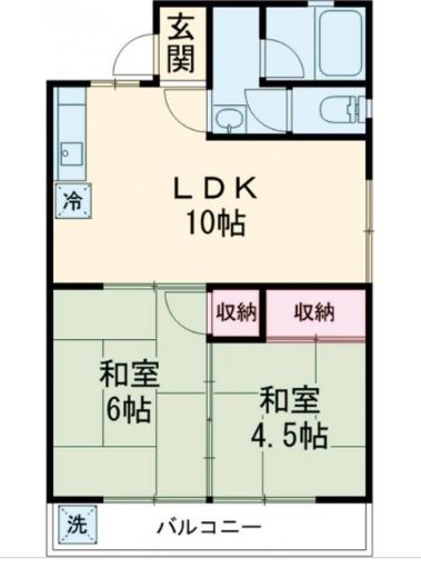 メゾン石川の間取り