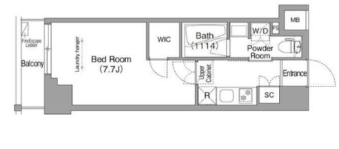 コンフォリア東葛西の間取り