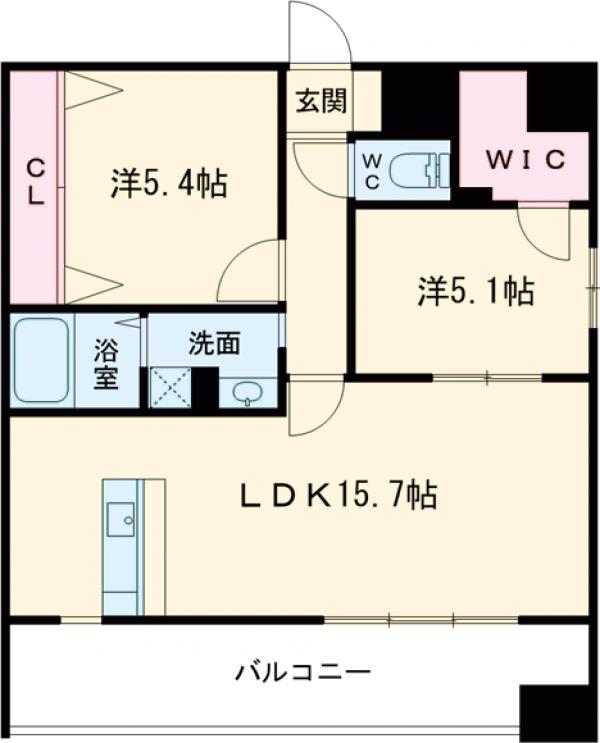 LIBTH下呉服の間取り