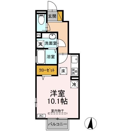 ファインハウスⅡの間取り