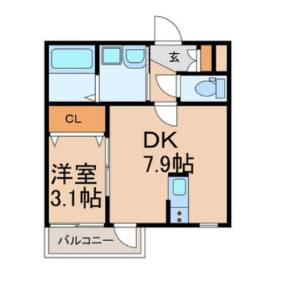 グレイス稲毛台の間取り