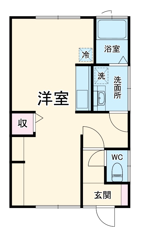 メゾンMKⅡの間取り