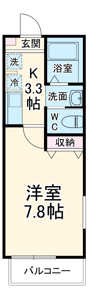 ラミアアルテ西大宮の間取り
