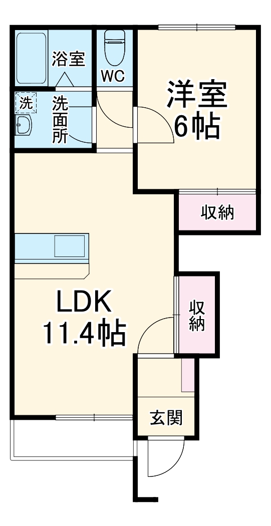 サンフォレストの間取り
