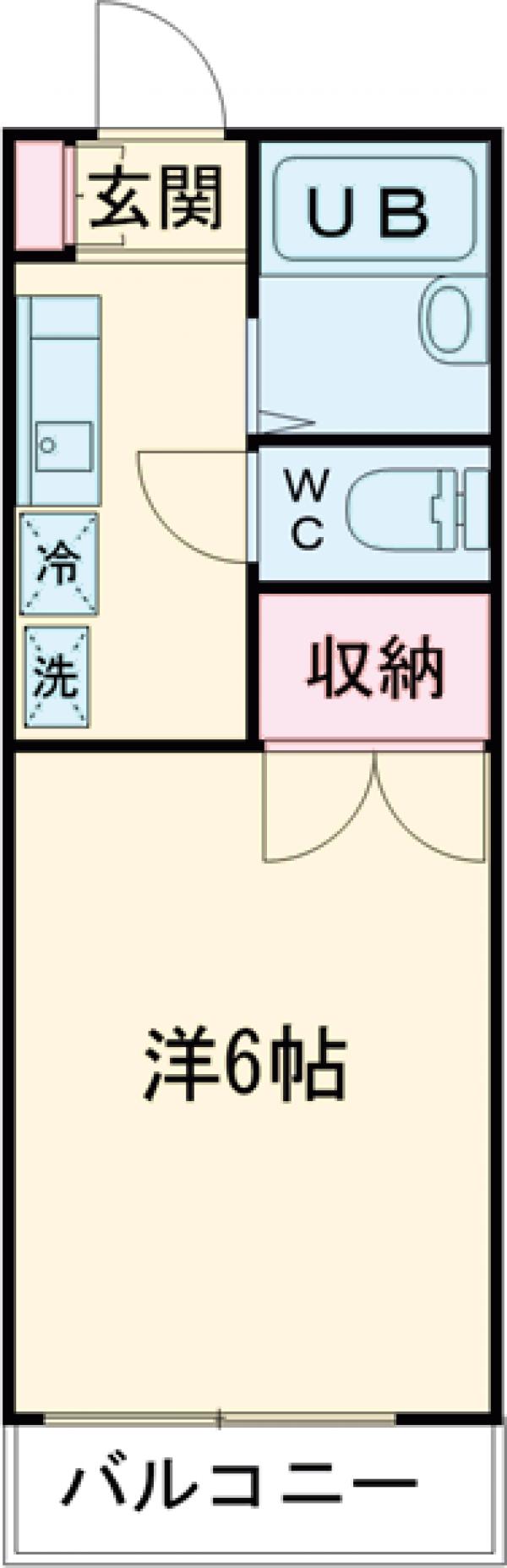 グランジュールB棟の間取り