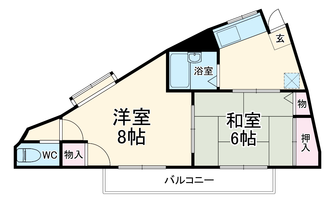 ラグナヒルズ稲毛の間取り