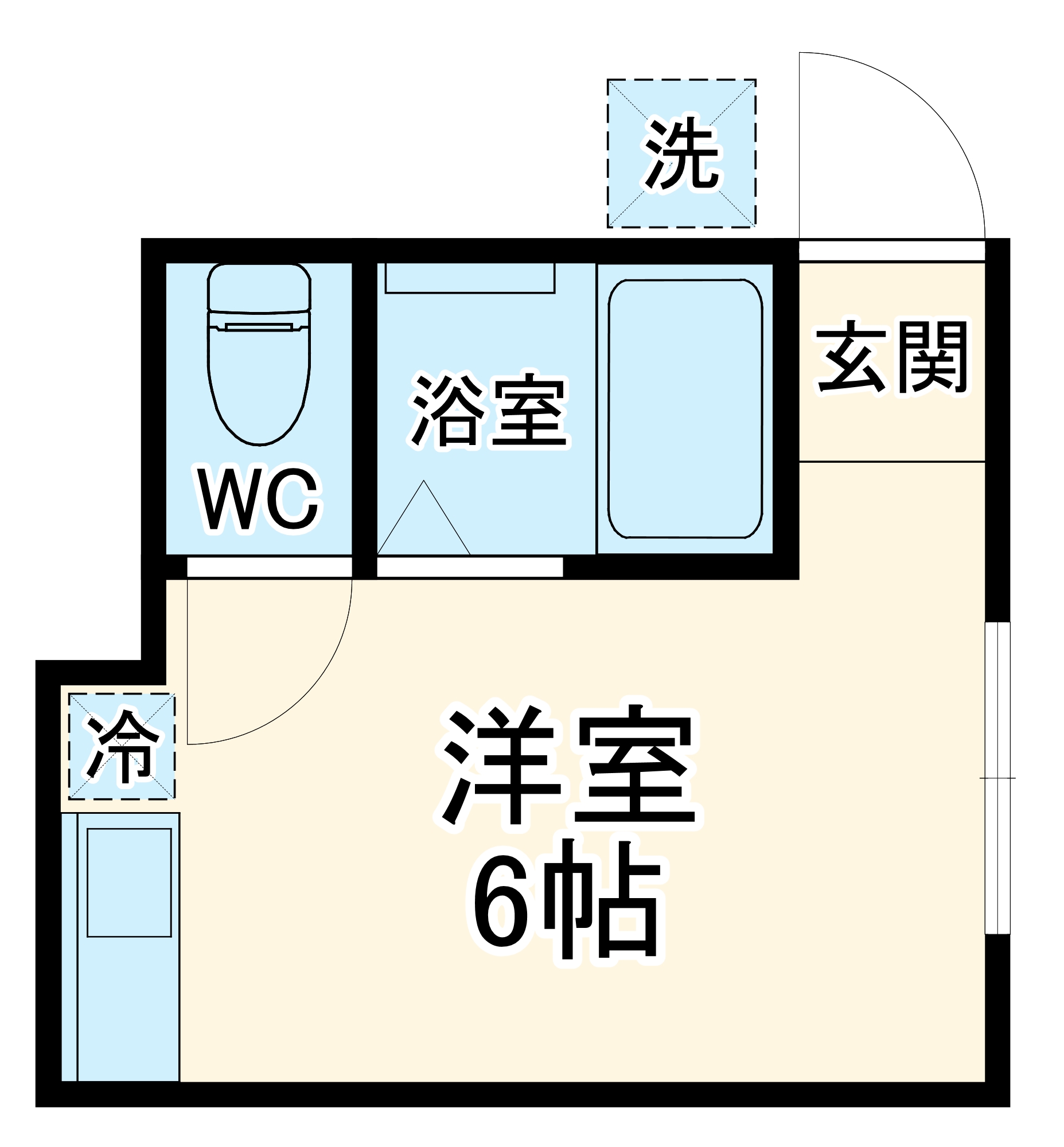 セントラルハウス青葉の間取り