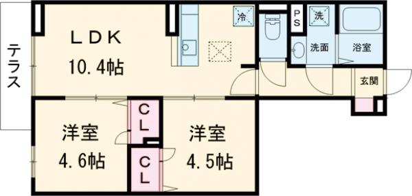 (仮称)南花畑3丁目PJ の間取り