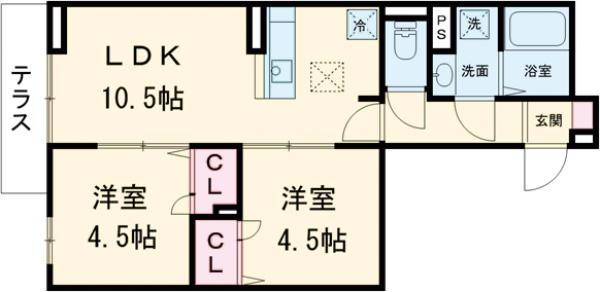 (仮称)南花畑3丁目PJ の間取り