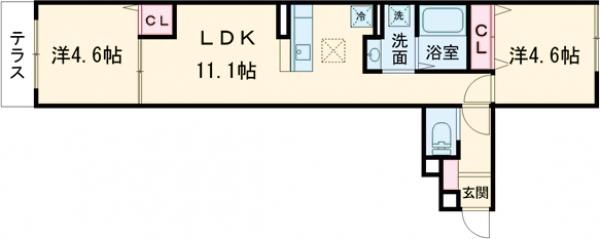 (仮称)南花畑3丁目PJ の間取り