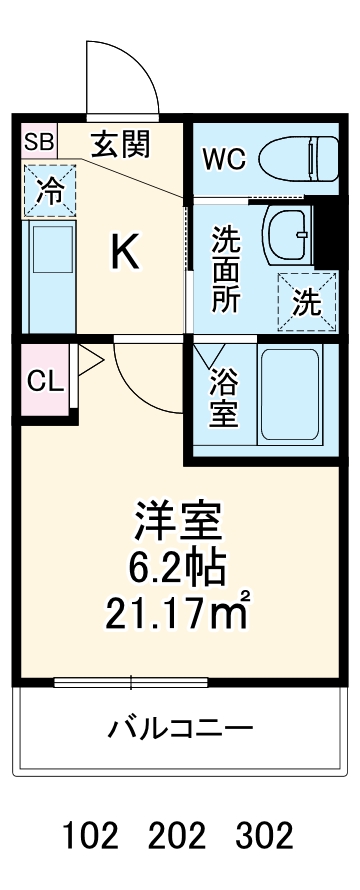 GRADUS坂戸の間取り