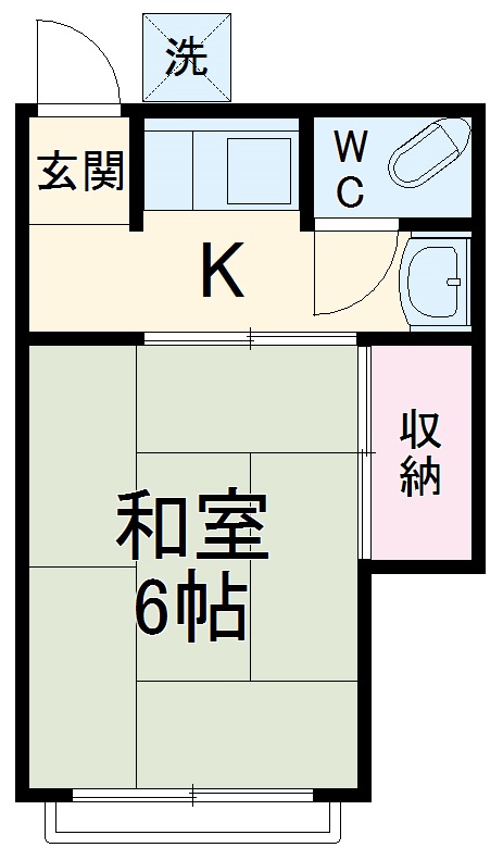 三景荘の間取り