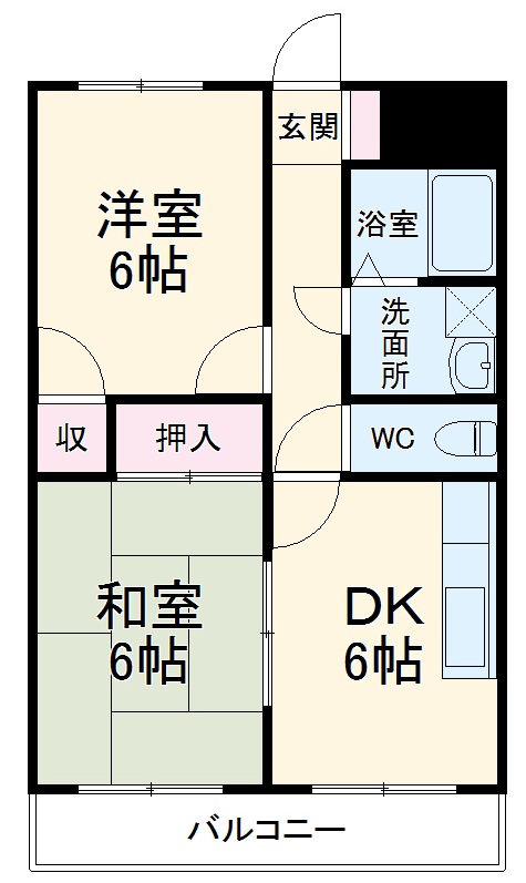 ビュープラザ斉藤 Ⅲの間取り