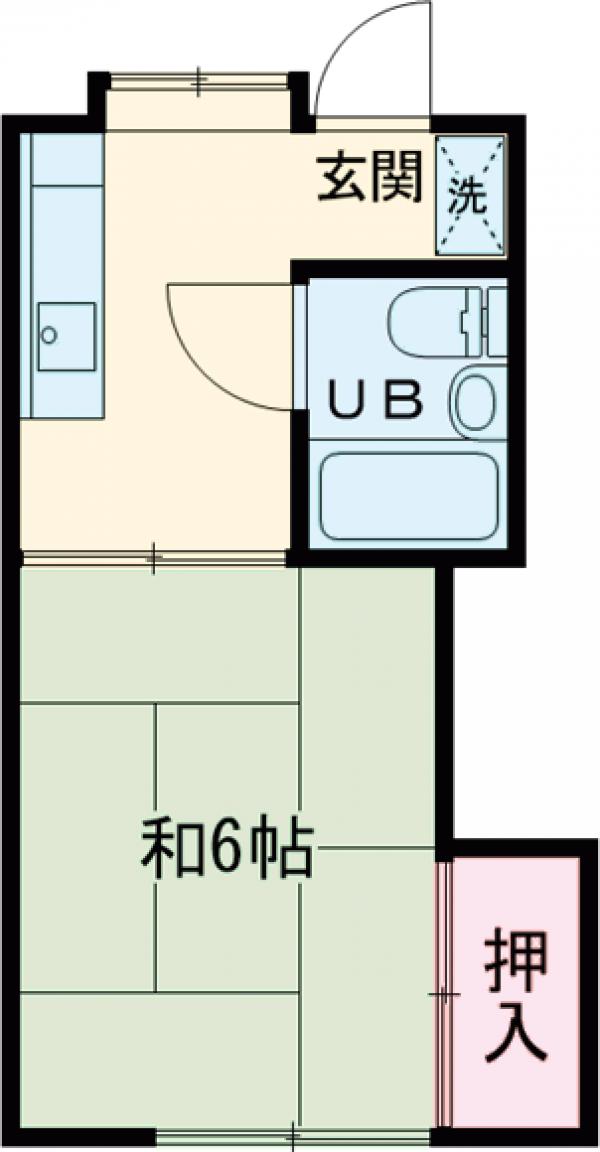 コーポタカの間取り