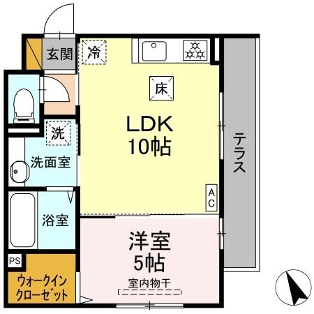 フィールドコート緑が丘の間取り