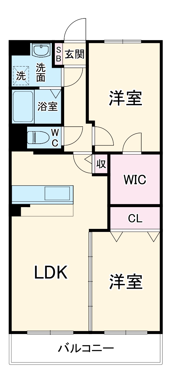 エスポワールの間取り