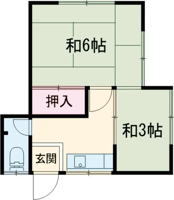 アルカディア瑞江の間取り