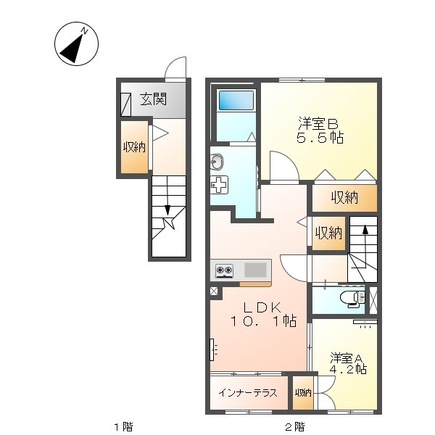 キャメロット八王子の間取り