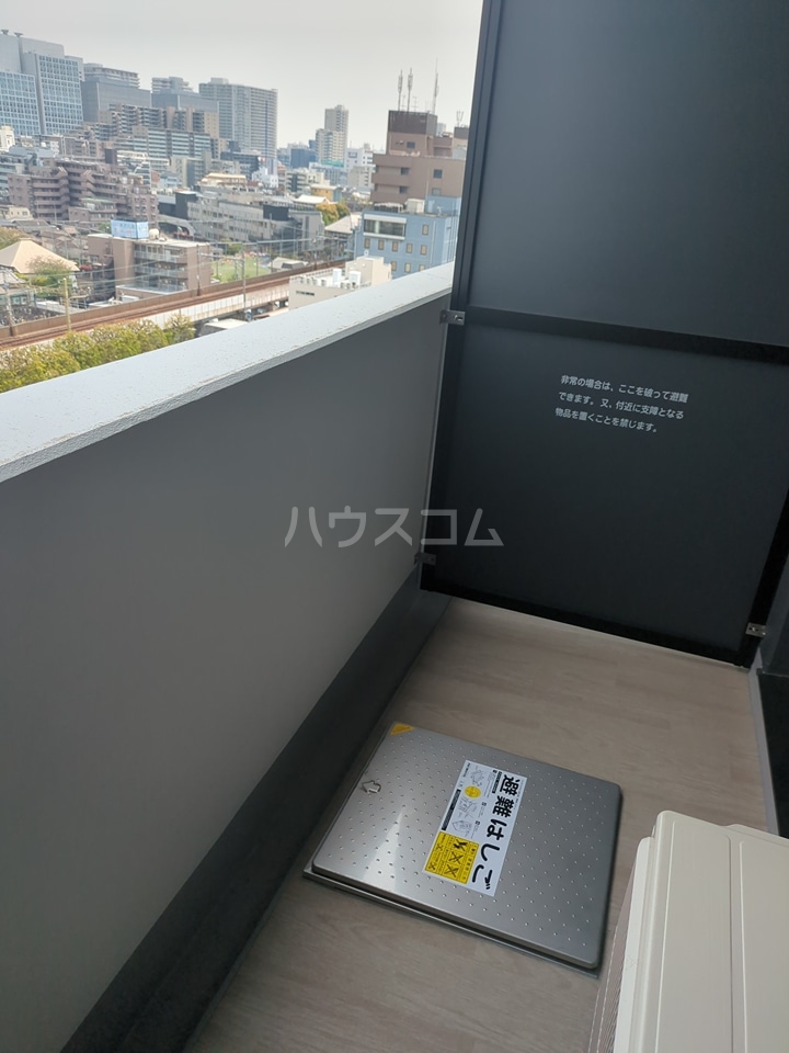 コンフォリア南品川のバルコニー