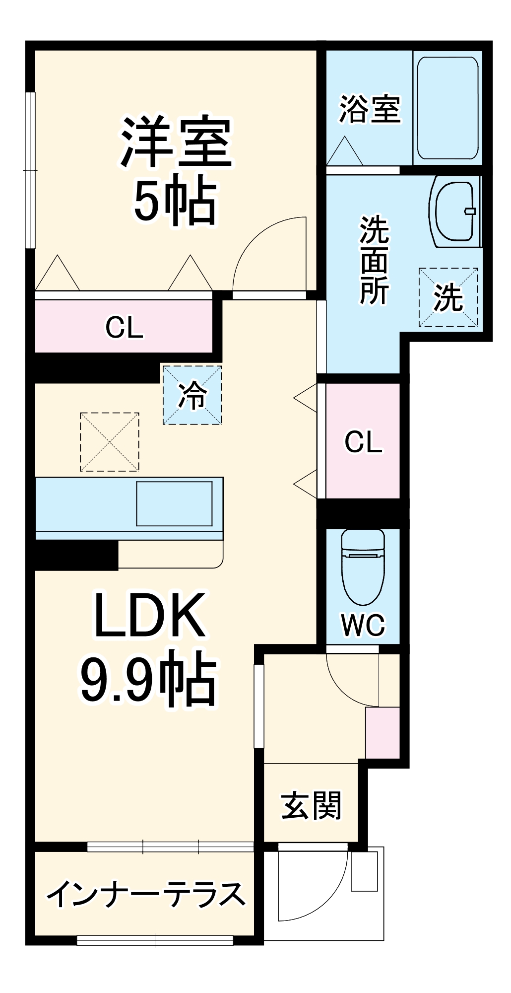 GRAN COSTA Ⅰの間取り