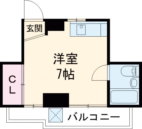 パールハイツ鈴木の間取り