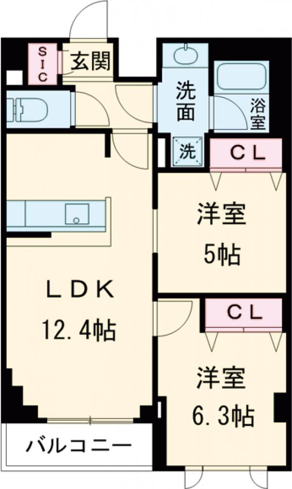 ロイジェント志村坂上の間取り