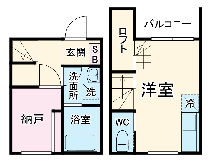 RadIAnce扶桑の間取り