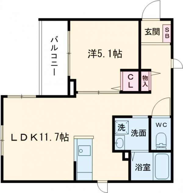 ロイヤルビラの間取り