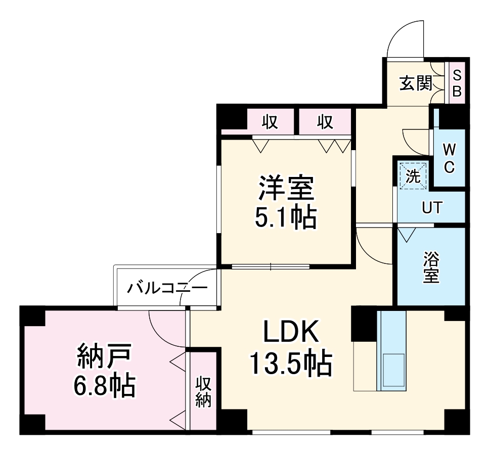 コモド御所南の間取り