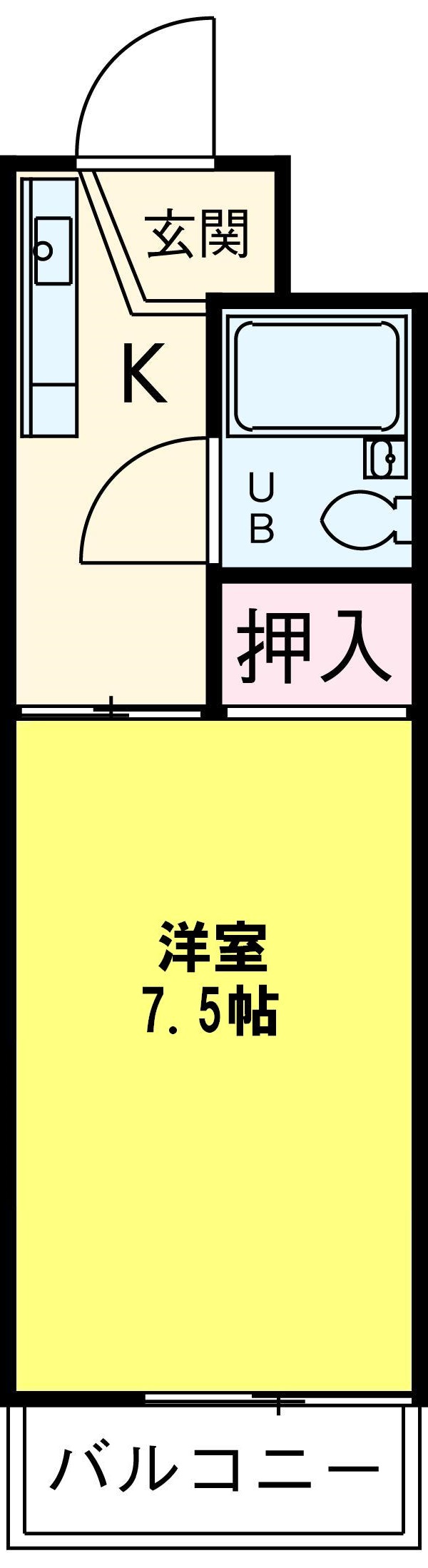 アネックス安井の間取り