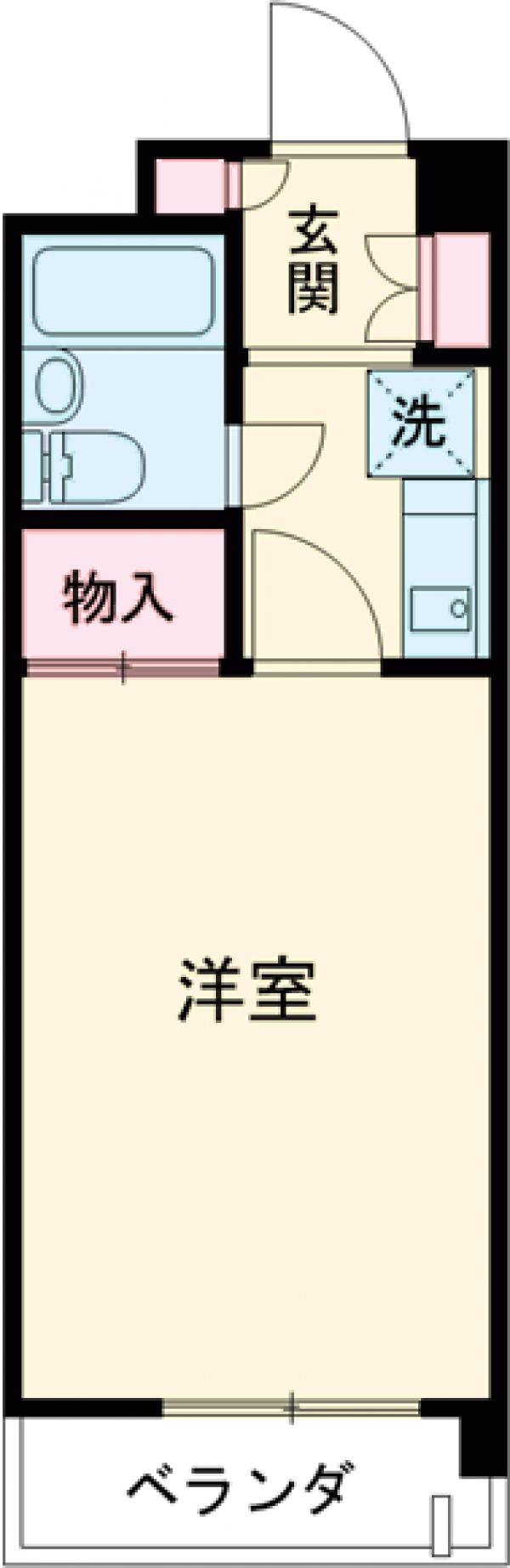 ハイコーポ能登の間取り