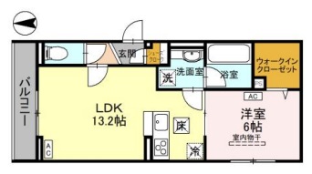 アニヴェルセルの間取り