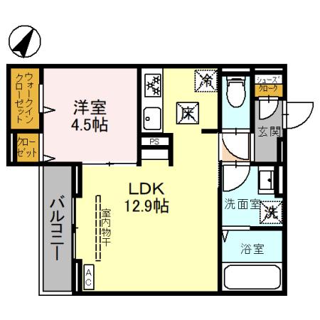 D-Sereno上福岡の間取り