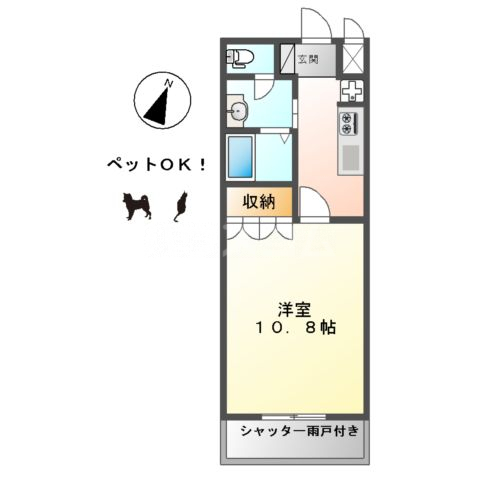 サンメモリーの間取り