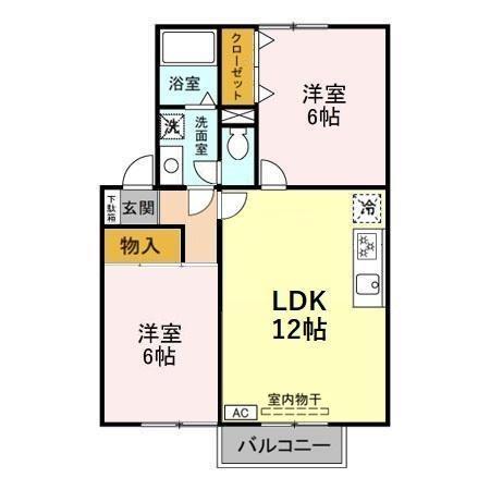 エントピアマルオカの間取り